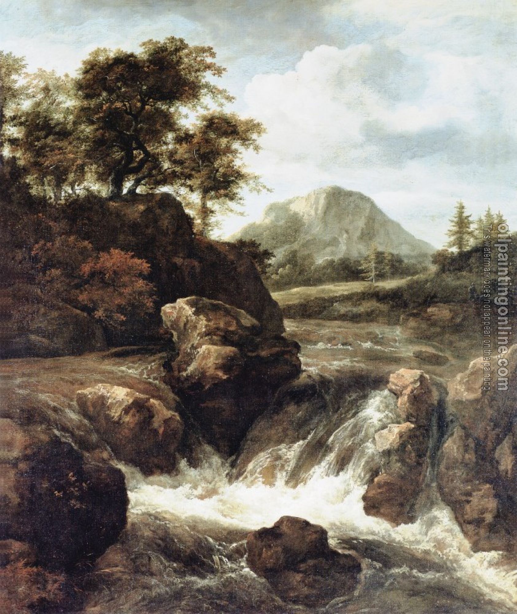 Jacob van Ruisdael - Waterf